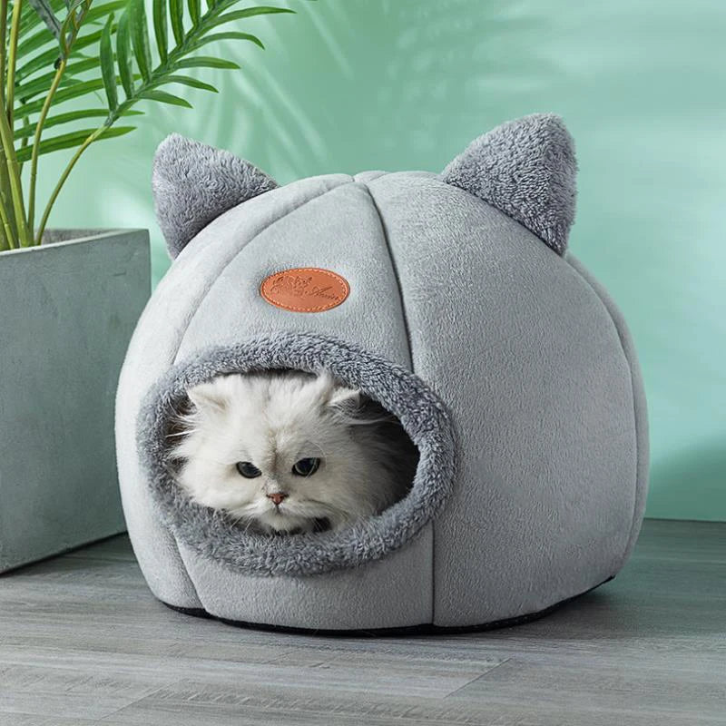 Cat Ear Pet Den - Cozy Bed for Cats
