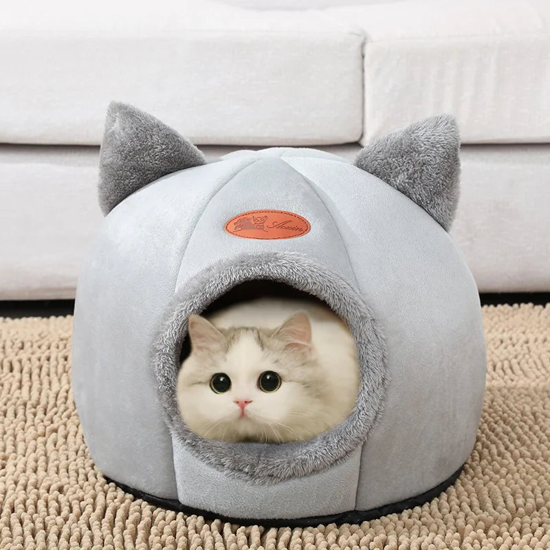Cat Ear Pet Den - Cozy Bed for Cats