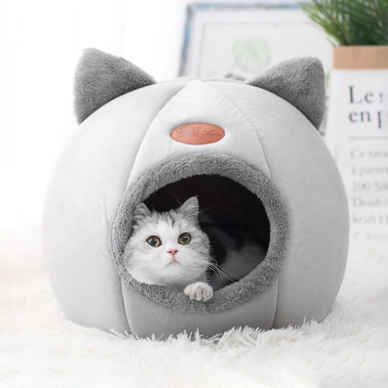 Cat Ear Pet Den - Cozy Bed for Cats