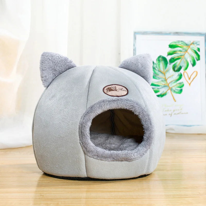 Cat Ear Pet Den - Cozy Bed for Cats