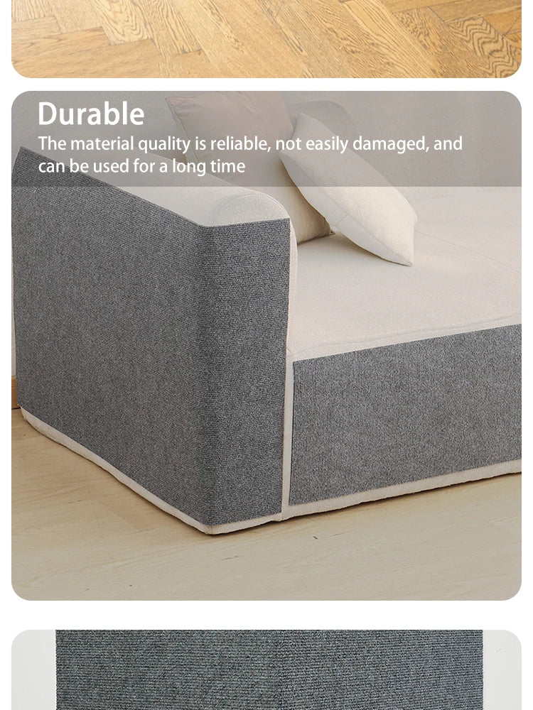 Trimmable Self-Adhesive Cat Scratch Mat – Protect Your Furniture and Walls
