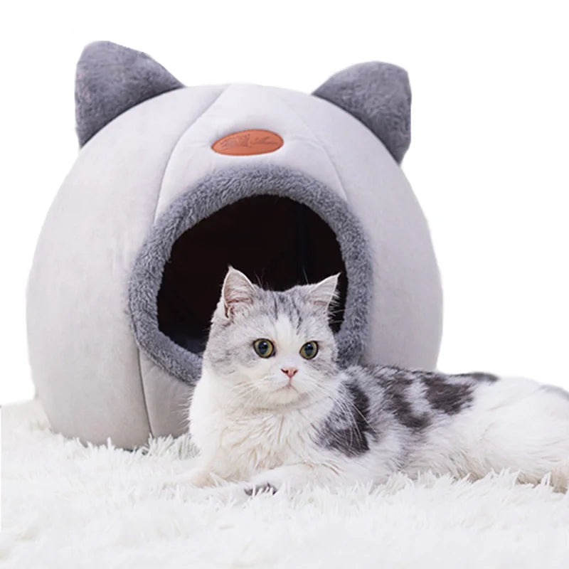 Cat Ear Pet Den - Cozy Bed for Cats
