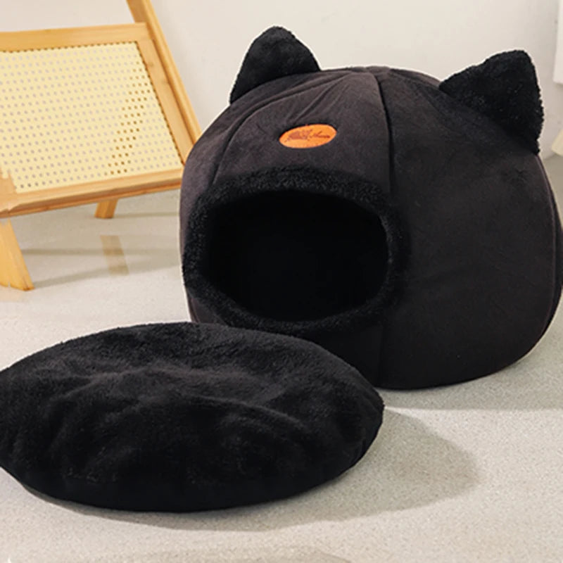 Cat Ear Pet Den - Cozy Bed for Cats
