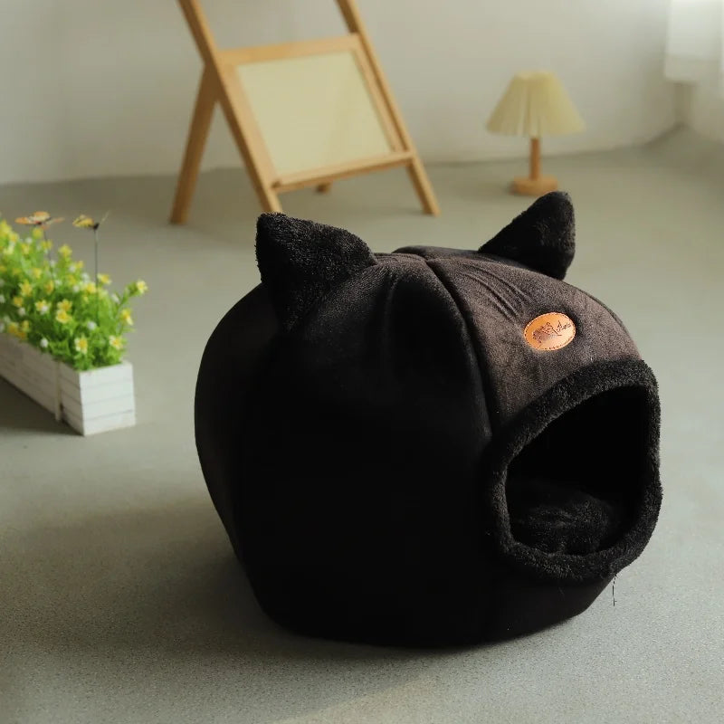 Cat Ear Pet Den - Cozy Bed for Cats