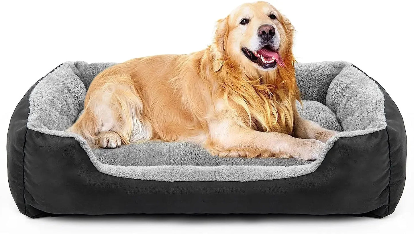 Dog Beds for Large Dogs - Washable Pet Bed Mattress