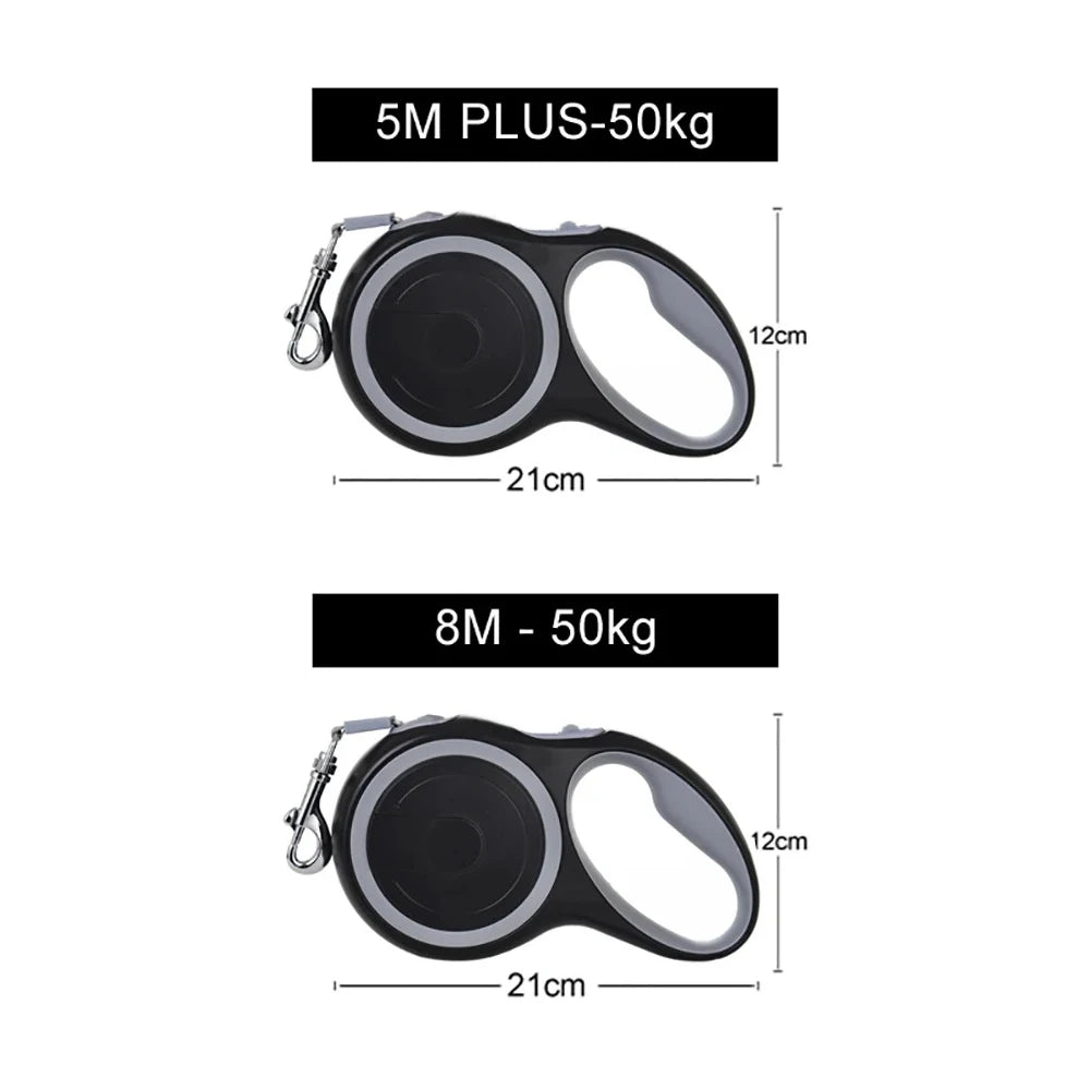 Retractable Dog Leash - Roulette Collar for Small Big Dog